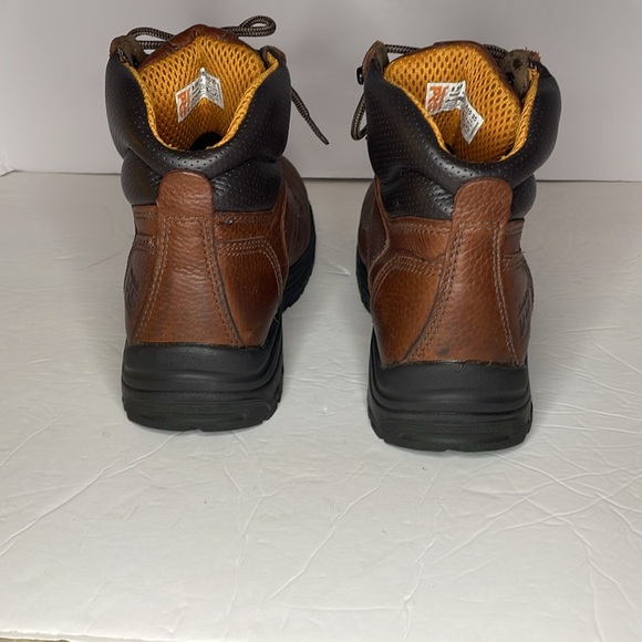 Timberland Pro powerfit outdoor brown  boots women’s size 8.5 - Picture 5 of 12